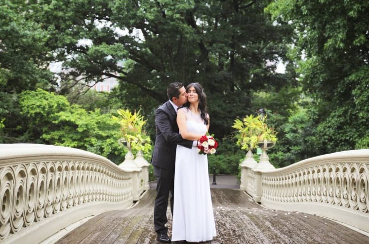 Bow Bridge - Central Park Wedding - New York City