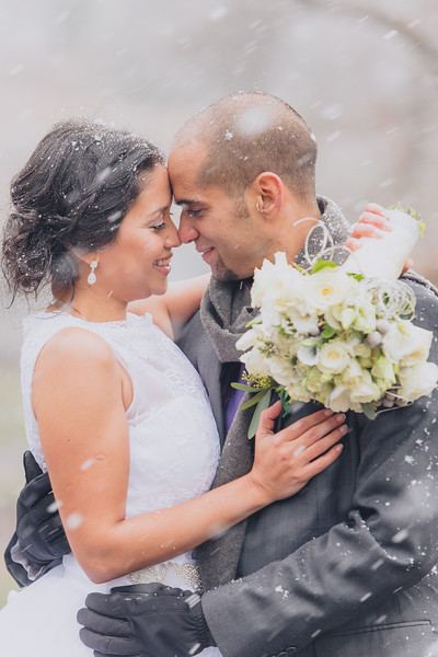 Winter in the Park — Central Park wedding